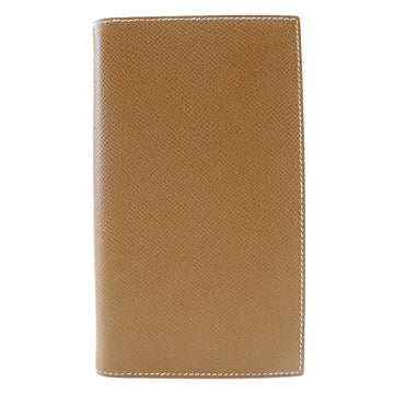 HERMES Notebook Cover Vo Epsom Brown B Women's