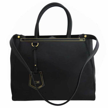 FENDI 2way bag to Jules black leather handbag shoulder ladies