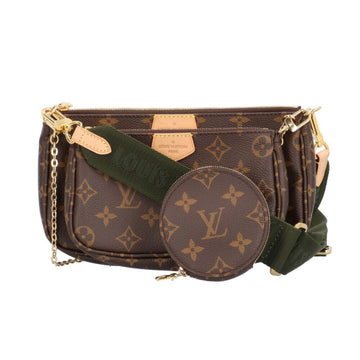 LOUIS VUITTON Multi Pochette Accessory Monogram Shoulder Bag Canvas M44813 Brown Women's