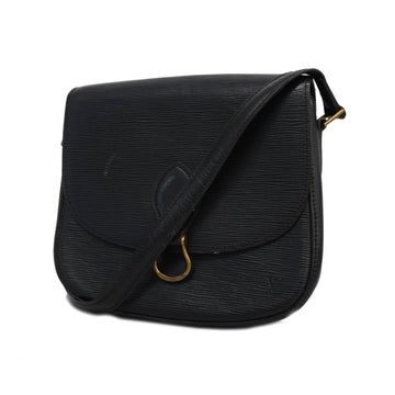 LOUIS VUITTONAuth  Epi Saint Cloud M52192 Women's Shoulder Bag Noir