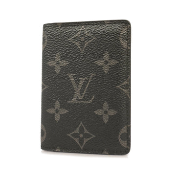 LOUIS VUITTONAuth  Monogram Eclipse Organizer De Poche M61696 Business Card Case