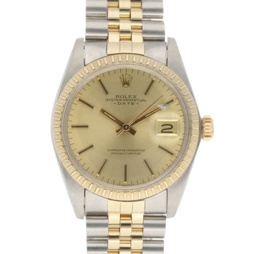 ROLEX Date Oyster Perpetual Watch Stainless Steel 1505 Automatic Men's