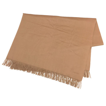HERMES super large stole muffler shawl blanket cashmere brown men's women's unisex