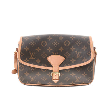 LOUIS VUITTON Monogram Sologne Brown M42250 Women's Canvas Shoulder Bag