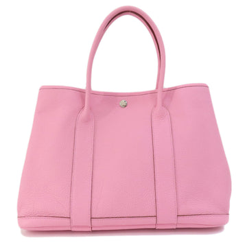 HERMES Garden PM Pink Tote Bag Negonda Ladies
