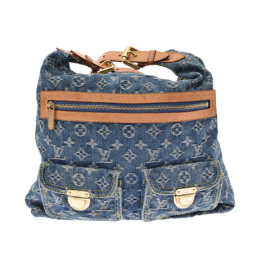 Louis Vuitton Monogram Baggy GM Blue M95048 Women's One Shoulder Bag