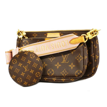 Louis Vuitton Shoulder Bag Monogram Multi Pochette Accessoire M44840 Rose Claire