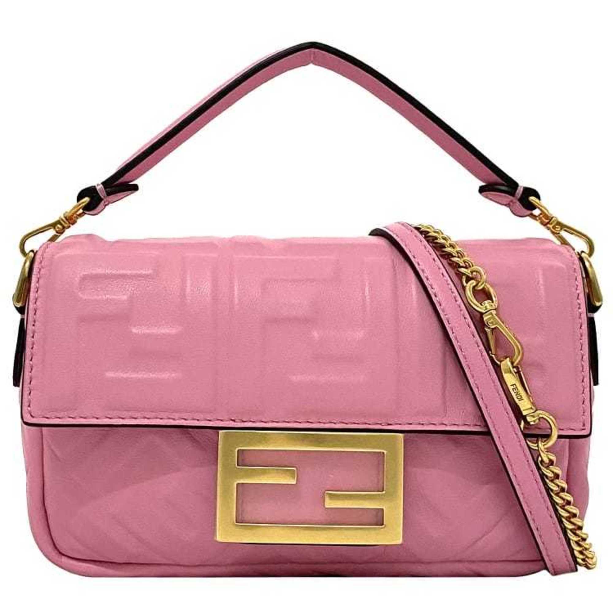 Fendi embossed outlet bag