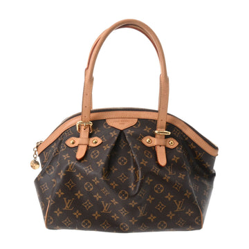 LOUIS VUITTON Monogram Tivoli GM Brown M40144 Women's Canvas Handbag