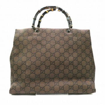 GUCCI Bamboo 002 1015 Bag Handbag Tote Ladies