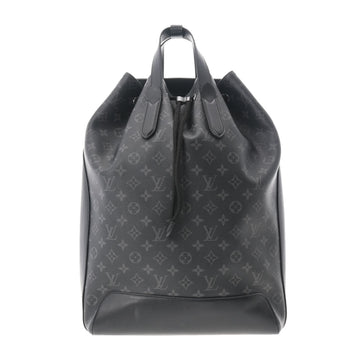 LOUIS VUITTON Monogram Eclipse Explorer Black/Gray M40527 Men's Canvas Backpack/Daypack