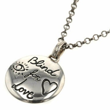 Gucci Necklace BLIND FOR LOVE Blind for Love Pendant Silver 925 Ladies GUCCI