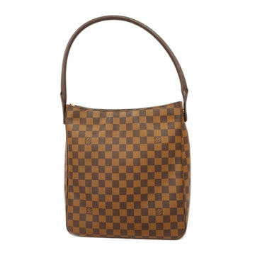 LOUIS VUITTON Shoulder Bag Damier Looping GM N51144 Brown SPO Ladies