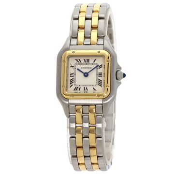 CARTIER W25029B6 Panthere SM Maker Complete Watch Stainless Steel SSxK18YG K18YG Women's