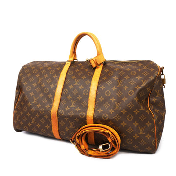 LOUIS VUITTONAuth  Monogram Keepall Bandouliere 55 M41414 Men,Women,Boston Bag