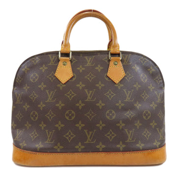 LOUIS VUITTON Alma Monogram Handbag Canvas Ladies