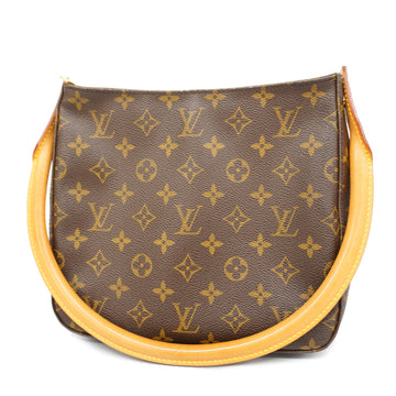 LOUIS VUITTONAuth  Monogram Looping MM M51146 Women's Shoulder Bag