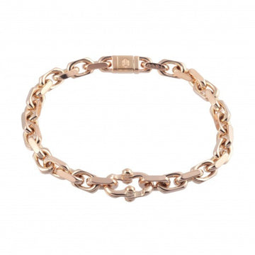 TIFFANY Makers Narrow Chain Medium Bracelet K18PG Pink Gold