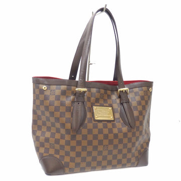 Louis Vuitton Tote Bag Damier Hampstead MM Women's N51204 Ebene Hand Shoulder