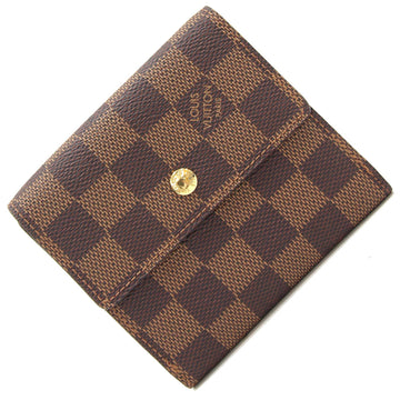 Louis Vuitton W Hook Wallet Damier Portofeuil Elise N61654 Ladies