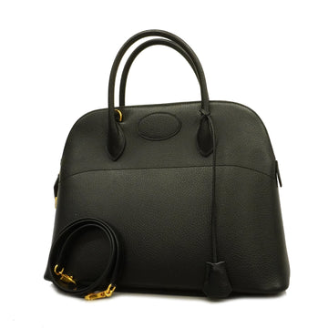 Hermes Bolide 35 W Engraved Women's Ardennes Leather Handbag,Shoulder Bag