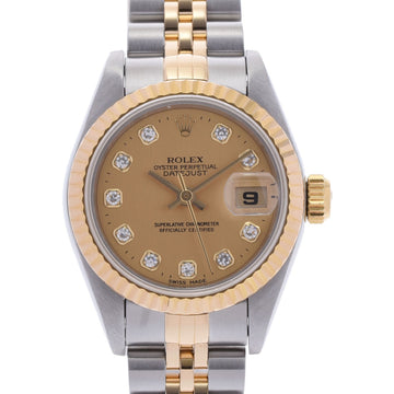 ROLEX Datejust Automatic Yellow Gold Women's Watch 69173G