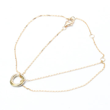 CARTIER Baby Trinity Bracelet B6036718 Pink Gold [18K],White Gold [18K],Yellow Gold [18K] Charm Bracelet