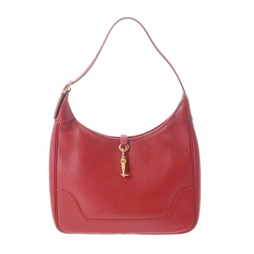HERMES Trim 31 Rouge Vif Ladies Taurillon Clemence One Shoulder Bag