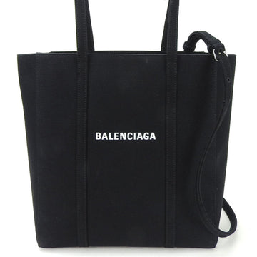 BALENCIAGA Tote Bag Shoulder Everyday Canvas Black Women's 551810  tote bag casual