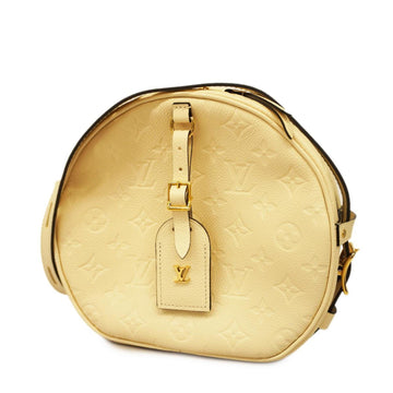 LOUIS VUITTON Shoulder Bag Monogram Empreinte Boite Chapeau Souple M45276 Creme Ladies