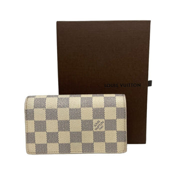 LOUIS VUITTON Damier Azur Portefeuille Tresor Bifold Wallet