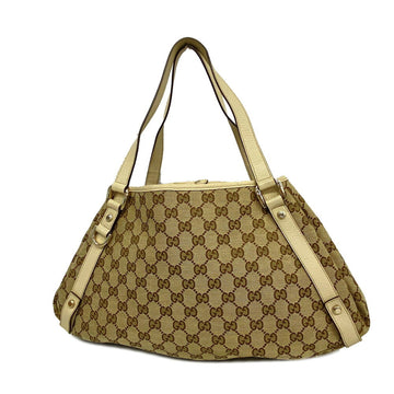 GUCCI tote bag GG canvas 130736 beige ladies