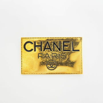 CHANEL brooch Cocomark gold pin