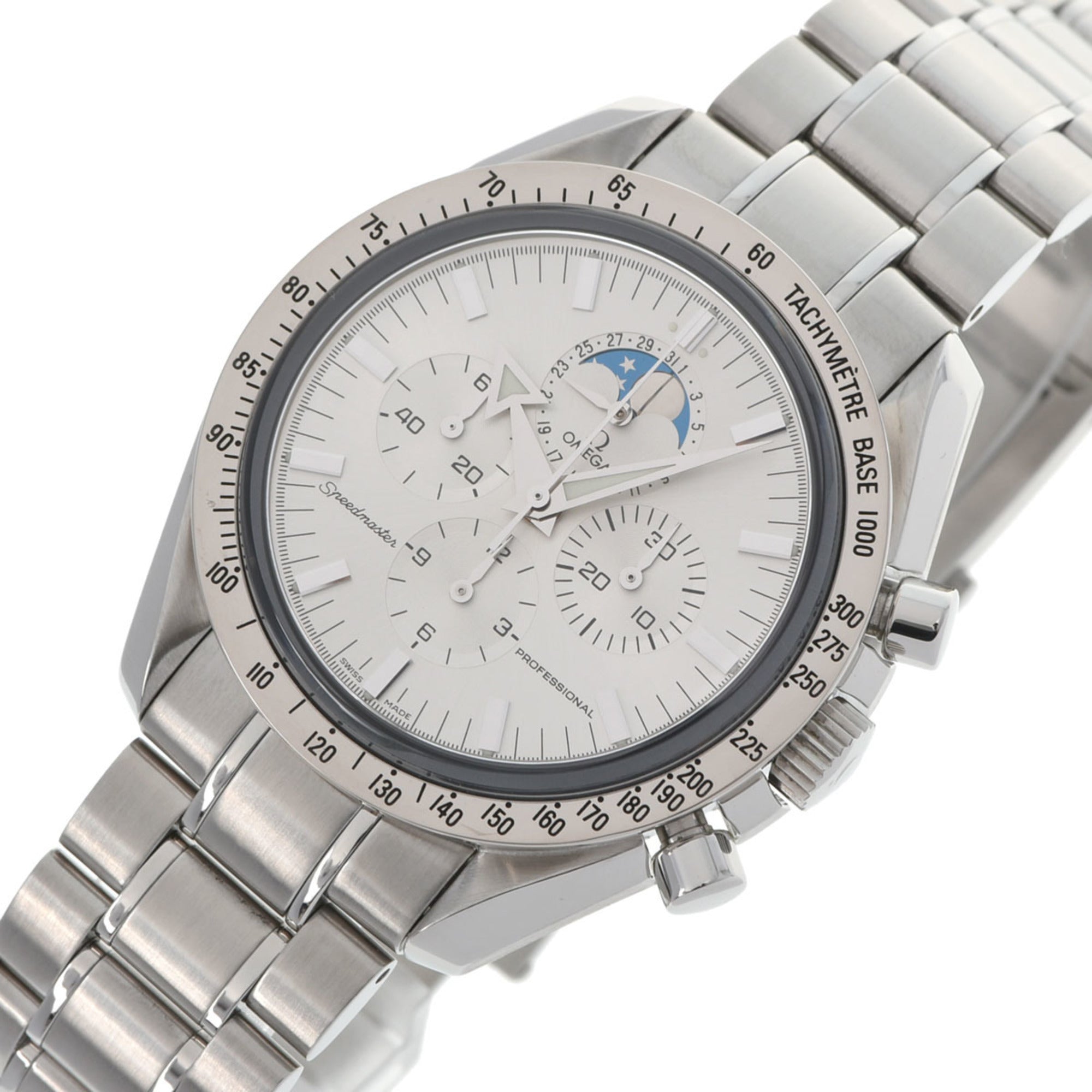 OMEGA Speedmaster Professional Moon Phase 3575.30 Men s SS Watch Manua