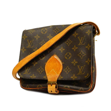 LOUIS VUITTON Shoulder Bag Monogram Cartesier 22 M51253 Brown Ladies