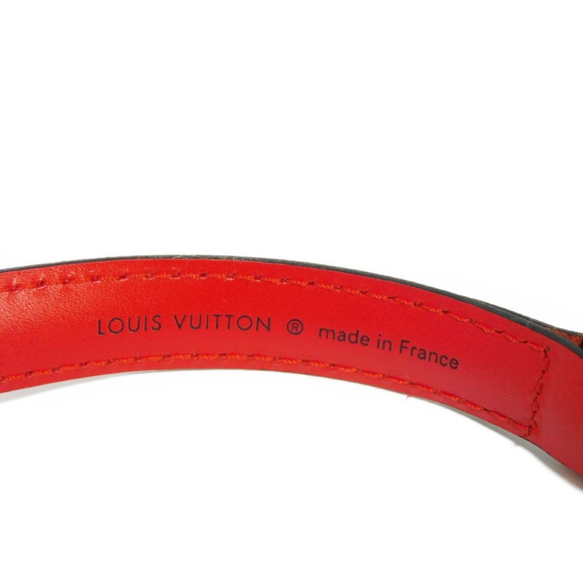 LOUIS VUITTON Shoulder Strap Bandouliere Logo 1.6 Adjustable Epi Cowhide  Leather Castilian Red J60007 Men Women