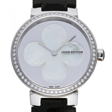 Louis Vuitton Tambour Bezel Diamond Women's Watch Q1J06