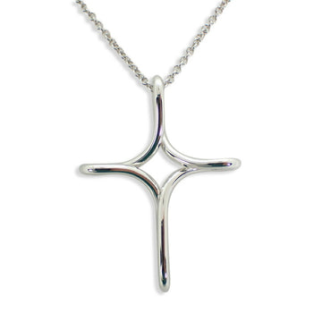 TIFFANY 925 Open Cross Infinity Large Size Pendant