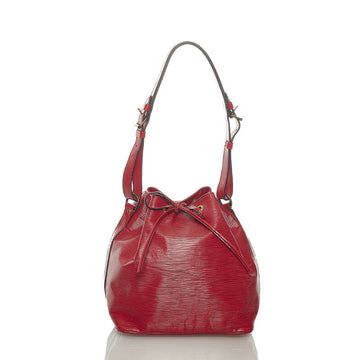 Louis Vuitton Epi Petite Noe Shoulder Bag M44107 Red Leather Ladies