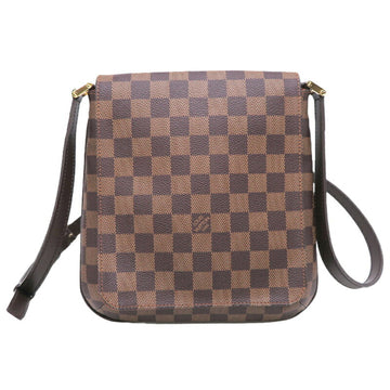 LOUIS VUITTON Musette Salsa Long Short Strap Women's Shoulder Bag N51300 Damier Brown