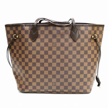 LOUIS VUITTON Neverfull MM N51105 Tote Bag Damier Brown Tea Ebene