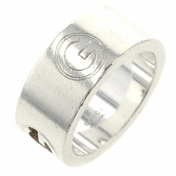 Gucci Ring G Mark Silver 925 Top 7 Bottom 8.5 Ladies GUCCI
