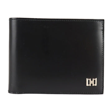 SALVATORE FERRAGAMO folio wallet 22 9294 calf leather black