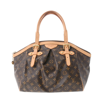 LOUIS VUITTON Monogram Tivoli GM Brown M40144 Women's Canvas Handbag