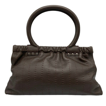 SALVATORE FERRAGAMO Stitched leather handbag