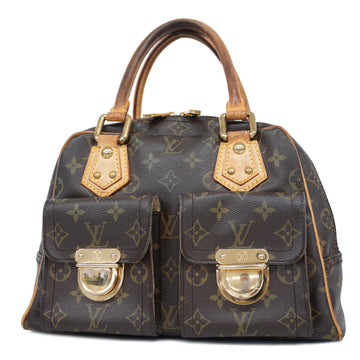 LOUIS VUITTONAuth  Monogram Manhattan PM M40026 Women's Handbag