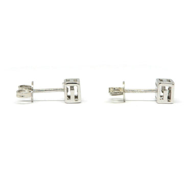 GUCCI K18WG G Cube Earrings 1.8g