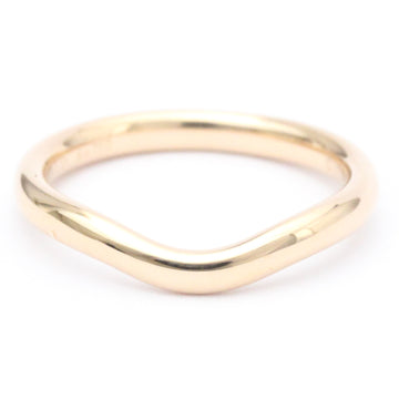 TIFFANY Curved Band Ring Yellow Gold [18K] Fashion Diamond Band Ring Gold