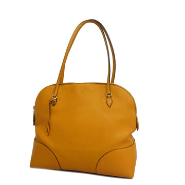 GUCCIAuth  Tote Bag 323673 Women's Leather Shoulder Bag Yellow