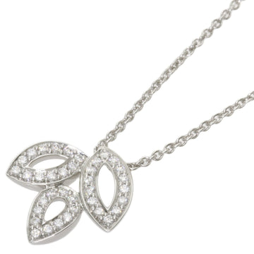 Harry Winston Lily Cluster Mini Diamond Necklace Platinum PT950 Ladies HARRY WINSTON